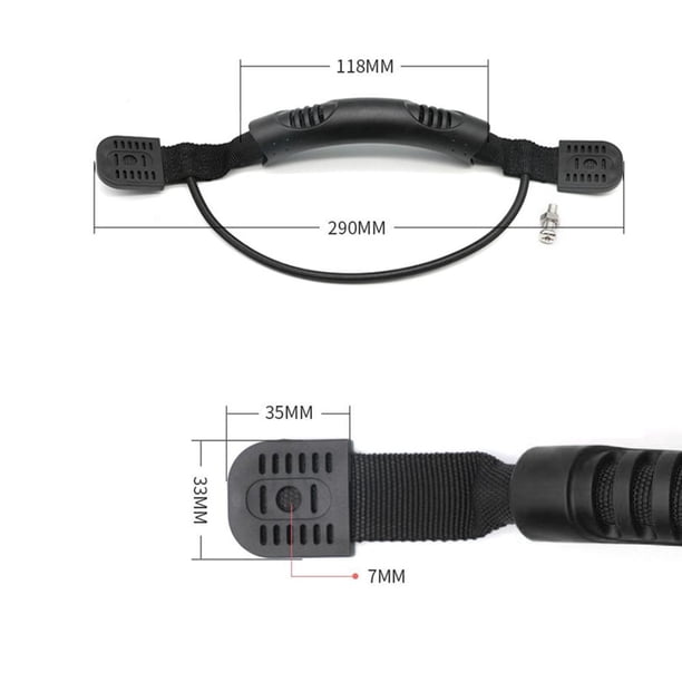 Manija de botes de remos de canoa multipropósito con reemplazo de manija de barco de Kayak Bungee Sywqhk Para Estrenar