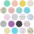 thumbnail image 2 of 20 Pieces Easter Faux Leather Sheets Easter Eggs Printed Synthetic Leather Sheet Bunny Faux Leather Fabric Sheet Rabbit Print Faux Leather Sheet for DIY Easter Craft Making, 8.3 x 6.3 Inch, 2 of 7