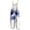 White, variant on YunPes Girls Watercolor Jumpsuits Floral Printed Wide Leg Rompers Plus Size Lightweight Spaghetti Tie Strap Overalls