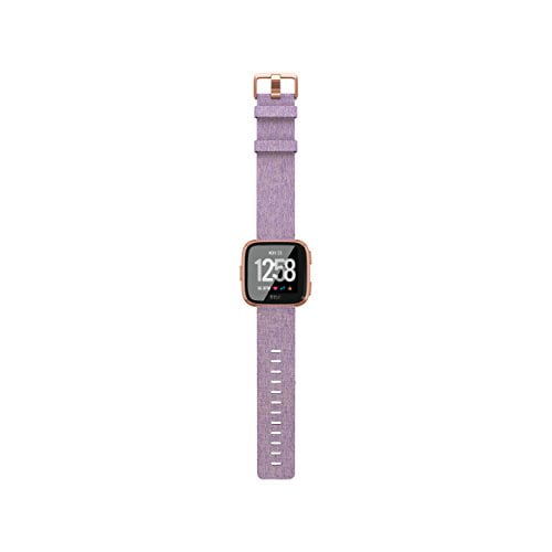 refurbished fitbit fb505rglv versa special edition smartwatch