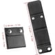 thumbnail image 2 of Ajustador de cinturón de seguridad de 2 piezas (negro), posicionador universal cómodo para cinturón de hombro y cuello, posición cómoda universal de seguridad, 2 of 5