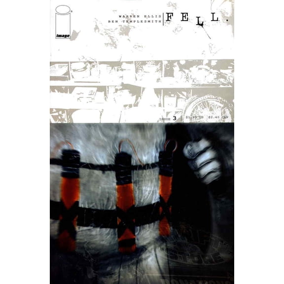 Fell #3 VF ; Image Comic Book