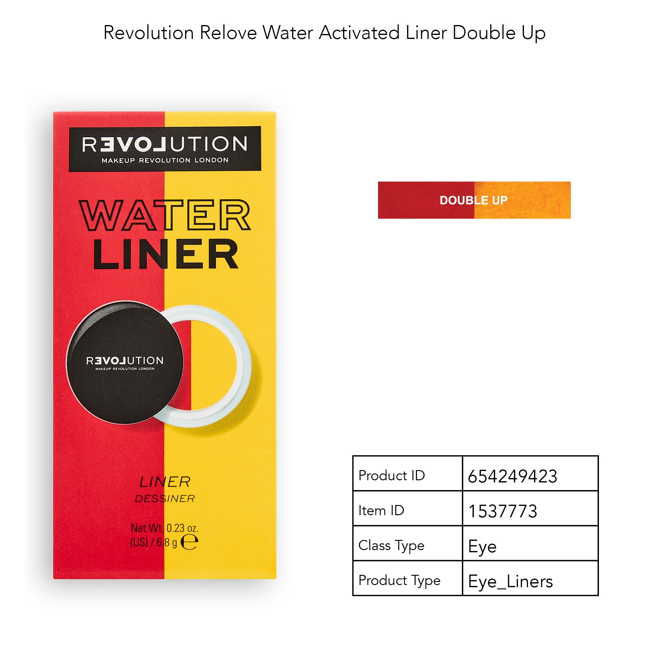 Relove by Revolution Water Activated Liner - Double Up