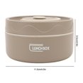 thumbnail image 4 of Thermal Cooking Pot 420ml 304 Stainless Steel Double Layer Portable Round Shape Thermal Lunch Container, 4 of 5