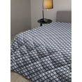 thumbnail image 2 of Navy Blue Down Alternative Comforter, Old Fashioned Polka Dots Pattern in Marine Colors Retro Nautical Inspiration, Microfiber Quilt for All Season, 5 Sizes, Navy Blue White, by Ambesonne, 2 of 3