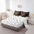 thumbnail image 3 of YST Kids Gamer Comforter Set Bed-in-a-Bag 7Pcs Game Console Bedding Full for Kids 3D Orange Geometry Square Gaming Comforter Sets with Sheets, Cool Gamepad Gamer Controller Quilt Set, 3 of 5