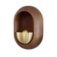 thumbnail image 1 of Carillón Timbre de succión Gloria Decorativo negro Carillón de viento, 1 of 9