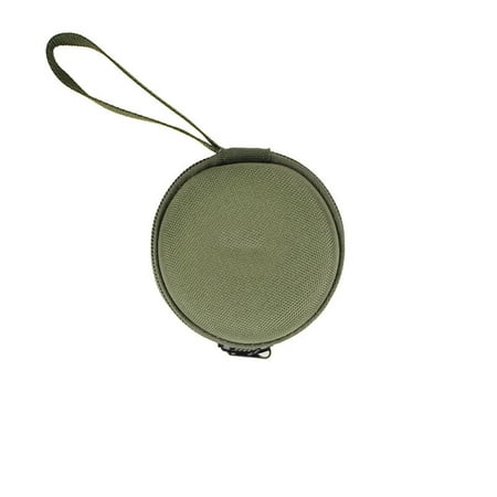 Generic Thickened and Hardened Eva Circular Storage Bag Outdoor Camping Accessories Portable Bag Headphone Storage Box Loose Change Zipper Bag