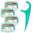 thumbnail image 1 of FAMILIFE Floss Picks 240 unidades limpiador de hilo dental de menta palillos de dientes con 4 prácticos estuches de viaje ayuda a combatir las caries y mantener los dientes limpios palitos de hilo den, 1 of 8
