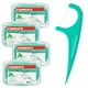 thumbnail image 1 of FAMILIFE Floss Picks 240 unidades limpiador de hilo dental de menta palillos de dientes con 4 prácticos estuches de viaje ayuda a combatir las caries y mantener los dientes limpios palitos de hilo den, 1 of 8