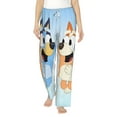 thumbnail image 2 of Lsque Bluey Print Women's Pajama Pants, Lounge Pant - Comfortable Home Wear,Elastic Waistband, Stylish Design-Large, 2 of 9