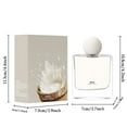 thumbnail image 2 of Perfume de leche dulce para mujer 50 ml Fragancia fresca de larga duración Cálido aroma a almizcle Suave no irritante Uso diario Tamaño de viaje Botella portátil Todo tipo de pieles, incluida la, 2 of 6