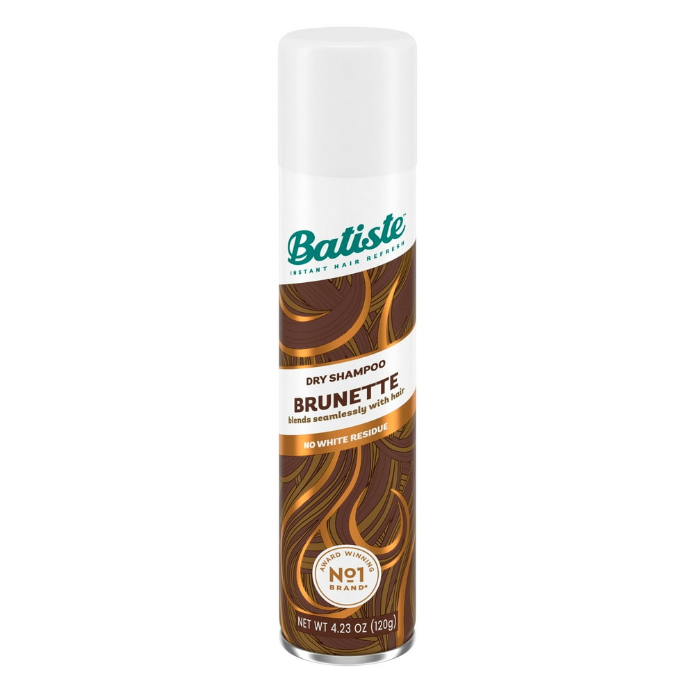 Batiste, Dry Shampoo, Brunette, 4.23 oz. *Packaging May Vary - Walmart