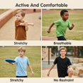 thumbnail image 6 of Boys T Shirts Toddler 5 Pack 100% Cotton Crew Short Sleeve Comfy Summer Kids Clothes 3T-12, 6 of 8