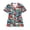American Horse Race, variant on V Neck American Horse Race Print Scrub Tops for Women Short Sleeve Scrub Shirts Stretchy Holiday Nurse Uniform with 2 Pockets-2XL