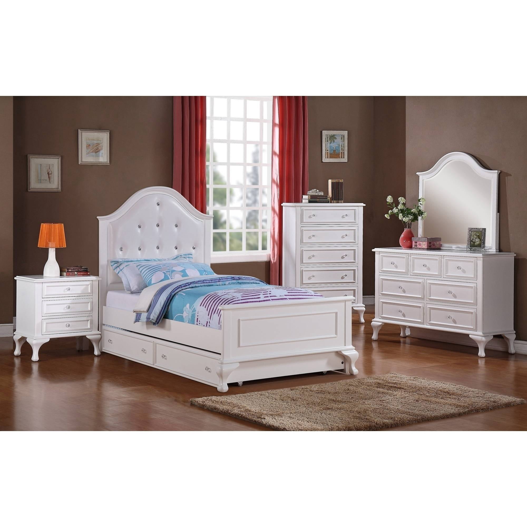 Picket House Furnishings Jenna Twin Panel w/ Trundle 5PC Bedroom Set