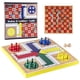 thumbnail image 1 of Juego de mesa AMEROUS Ludo Snakes and Ladders 2 en 1 de madera de 30,5 cm, 1 of 8