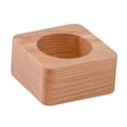 thumbnail image 2 of Wooden Egg Holder Egg Tray Organizer Rustic Wood Single Slot for Kitchen Countertop Refrigerator Display, 2 of 9