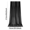thumbnail image 6 of Sheer Tulle Backdrop Curtain Wedding Baby Shower Backdrop Bridal Shower Birthday Party Photo Background Home Decor Event Decorations Celebration Photography Fabric Display, 160x250cm, 6 of 8