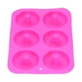 thumbnail image 1 of Silicone Donut Pans, DIY Donut Molds Easy Clean Safe Non Stick  For Baking Lovers, 1 of 8