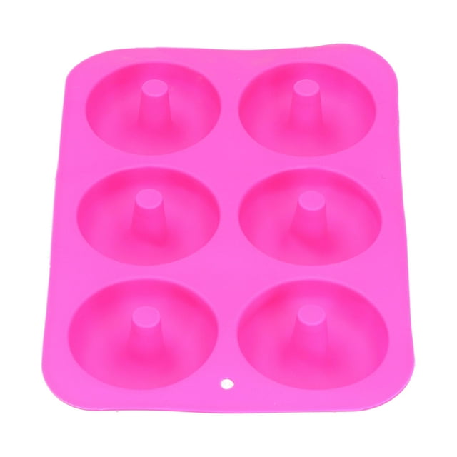 Silicone Donut Pans, DIY Donut Molds Easy Clean Safe Non Stick For Baking Lovers
