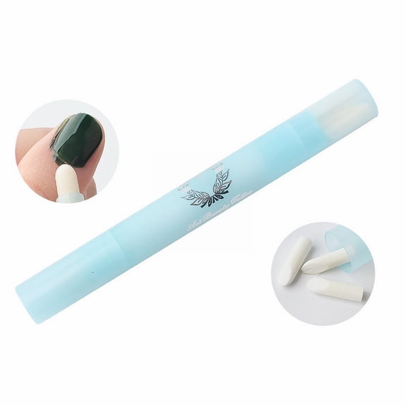 Cuticle Corrector Pen, Blue - Refillable Nail Polish Remover Pen, Manicure Mistake Eraser & Edge Cleaner 2Ml, Nail Pen Easter Mother'S Day Nail Makeup Organizers