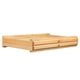 thumbnail image 1 of Caja de almacenamiento de suministros de arte con divisor extraíble, multifuncional, portátil, de madera 2 cajones, 1 of 9