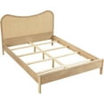 thumbnail image 6 of Meridian Furniture Windsor Natural Rubberwood Queen Bed, 6 of 11