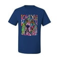 thumbnail image 3 of Colorful Beagle | Dogs Love You | Dean Russo Art Animal Lover Men's T-Shirt, Royal, Small, 3 of 6