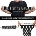 thumbnail image 5 of Lsque Black and White Polka Dot Cooling Arm Sleeves for Men & Women -Compression Sleeves to Cover Arms for Working,Sun Sleeves for UV Protection,Breathable, Moisture-Wicking, 5 of 8