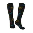 thumbnail image 4 of Fotbe Butterfly print Women's Men's Novelty Crew Socks Cotton Socks Knee High Socks for Walking,Running,Nurses,Pregnancy, 4 of 9