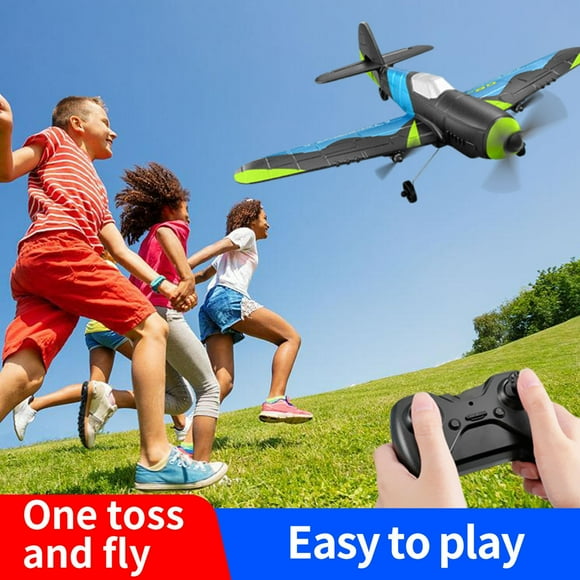 Pgyong Glider Remote Control Aircraft Drone Model Aircraft Fall Resistants Fixed Wing Student Toy for Children Boys