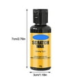 thumbnail image 3 of uhnmki Scratch Remover for Glasses Multifunctional Glasses Re Pair Kit Lens Cleaning Kit | for Eyeglasses Sunglasses Camera Watch Window Windshield Screen Phone (30ml Solution+sponge), 3 of 9