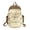 Khaki-L, variant on Large Capacity Contrast Color Backpack Teenager Casual Travel School Bag Aesthetic Student Shoulder Bag with Bungee Cord
