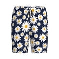 thumbnail image 6 of Daiia Daisy Floral Mens Woven Stretch Pajama Short,Short Pajama Pants-X-Large, 6 of 7