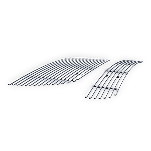 APS Chrome Horizontal Billet Grille Grill Compatible with GMC Yukon 2007-2013 Combo N19-A15876G