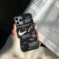 thumbnail image 5 of Para Iphone 13/12/11 Funda para teléfono Nike Frosted blanquecina 13pro/12pro negro+blanco, 5 of 5