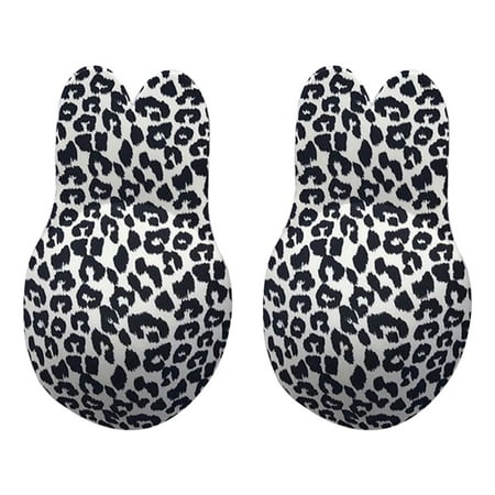 

WMYBD Beauty Tools 2x Silicone Rabbit Push Up Lift Bra Pad Invisible Breast Nipple Pasties Cover