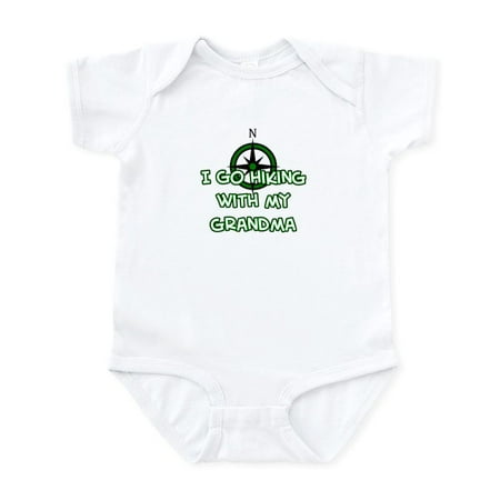 

CafePress - Hiking Grandma Infant Bodysuit - Baby Light Bodysuit Size Newborn - 24 Months