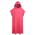 thumbnail image 2 of XSAOP Unisex Microfiber Quick-Dry Bathrobe, Surf Microfiber Bathrobe Changing Beach Towel Dry For Swimming Pool With Hood,Pink (1-Pack), 2 of 12