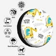 thumbnail image 6 of Kdxio Dinosaur on Excavator for Tire Cover Wheel Protectors Tyre Covers Weatherproof Wheel Covers Universal Fit for Trailer Rv SUV Truck Camper Travel Trailers 16 inch, 6 of 8