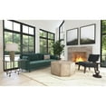 thumbnail image 4 of Bowery Hill Contemporary Round Side Table in Dark Brown Wood, 4 of 4