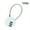 White, variant on tooloflife 3 Digit Combination Password Lock Locker Lock Padlock for Gym School Gates Doors Storage Case Suitcase