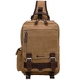 thumbnail image 2 of Mochila Cruzada Bluelander Pechera con Hebilla Magnética Color Cafe Bluelander Múltiples Bolsillos de Gran Capacidad, 2 of 4
