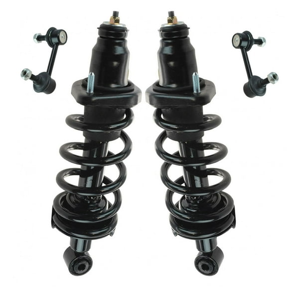 Rear Suspension Kit Strut & Spring Assemblies w/ Sway Bar Links for Honda CR-V SCA66222