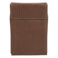 thumbnail image 1 of PU Cigarette Case Magnetic Cigarette Box Waterproof and Holds for 20 Cigarettes Lizard Pattern for MenBrown, 1 of 5
