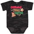 thumbnail image 3 of Inktastic Christmas Official Cookie Taster with Bell and Star Cookie Boys or Girls Baby Bodysuit, 3 of 5