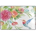 thumbnail image 4 of Dreamtimes Butterfly Bird Flower Area Rug, 36"x24" Watercolor Non-Slip Washable Indoor Door Mat, Absorbent Floor Mat for Bedroom Kitchen Entryway Bathroom, 4 of 7