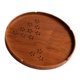 thumbnail image 4 of Bandeja redonda de cocina para servir, plato de madera para servicio de cafetería y comedor té - 27cm Zulema Bandeja para servir comida, 4 of 7