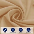 thumbnail image 4 of Subrtex Bed Sheets Wrinkle Resistant Premium Microfiber Deep Pocket Fitted Sheet, Khaki, Full, 4 of 7